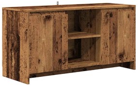 Mobile porta tv legno antico 102x37,5x52,5 cm legno multistrato