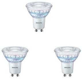 3-pack Lampadina LED 4W (50W/345lm) 3000K Dimmerabile GU10 - Philips