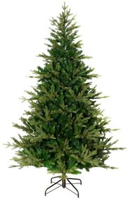 Albero di Natale artificiale Augusta verde H 210 cm x Ø 140 cm