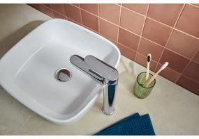 KFA Armatura 5552-712-00- Rubinetto del lavandino + scarico OTAVA 30,2 cm cromo lucido