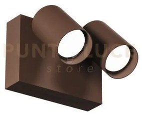 Ges2075- applique faretto orientabile 2 luci a led 3000-4000-6500k ...