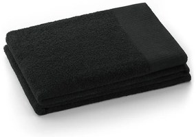 Set di asciugamani per viso e corpo tipo terry neri in cotone 10 pz Amari – Restilo