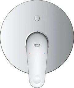 Rubinetto per vasca getto laminare cristallino Swift per muro argento cromato GROHE