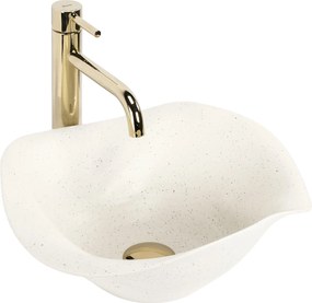 Lavabo da appoggio in ceramica REA HM-35B Handmade ART