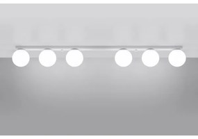 Sollux SL.1150 - Lampada da soffitto YOLI 6xG9/12W/230V bianco