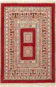 Tappeto persiano 120 x 80 Rosso (Iran) Annodato A Mano