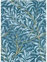 Clarke & Clarke Carta da parati Willow Boughs - Denim