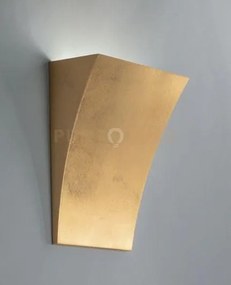 Applique a parete a parete alma oro 2 luci attacco g9 19x10x25cm in...