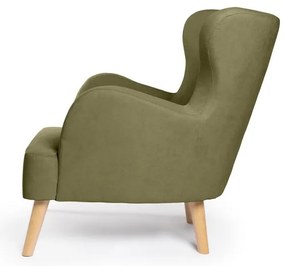 Poltrona verde Noemye - Bonami Essentials