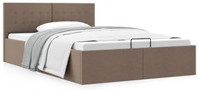 Giroletto Con Contenitore Grigio Talpa İn Tessuto 140x200 Cm /