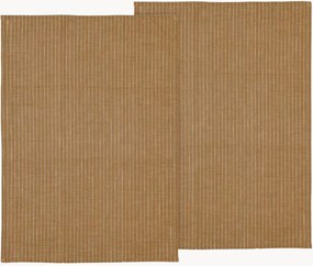 Set di 2 strofinacci in cotone Line