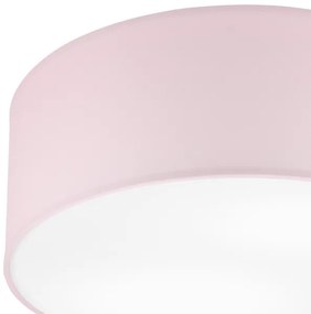 Plafoniera SIRJA PASTEL DOUBLE 2xE27/15W/230V diametro 35 cm rosa