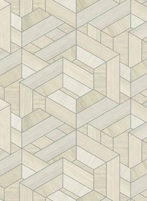 Coordonne Carta da parati Hexagon - Swan