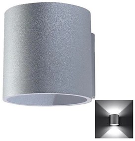 Sollux SL.0049 - Applique ORBIS 1 1xG9/40W/230V grigio