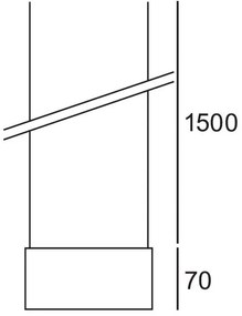 Sorg. led 12V VDC 5,8W - WW