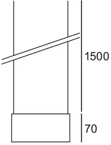 Sorg. led 12V VDC 5,8W - WW