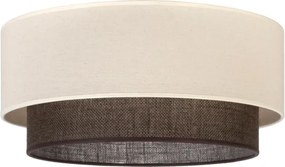 Brilagi - Plafoniera LED BOHO STYLE 1xE27/15W/230V Ø 40 cm crema/marrone