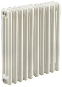 Radiatore acqua calda EQUATION Comby in acciaio 3 colonne, 10 elementi, interasse 535 mm, bianco