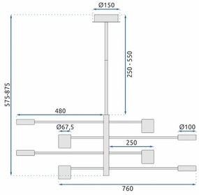 Lampada APP598-8C