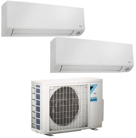 Condizionatore a muro multisplit dual DAIKIN NEW PLUS 9 + 12 13661 BTU classe raffreddamento A++, bianco