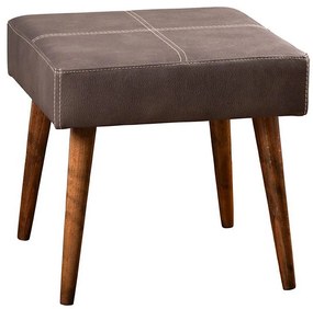 Pouf NUTO 46x46 cm antracite