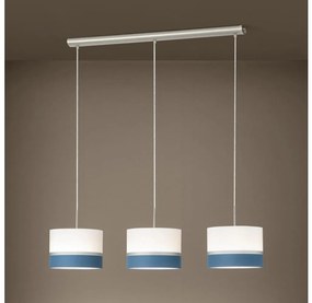 Eglo 38555 - Lampadario a sospensione con filo SPALTINI 3xE27/60W/230V