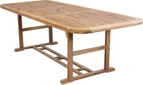 TURRIS - tavolo da giardino allungabile in legno massiccio di acacia 180/240