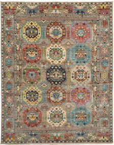 Samarkand Tappeto 200x150 Marrone (Pakistan) Annodato A Mano
