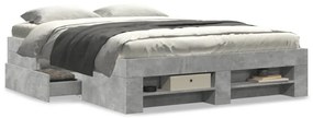 Giroletto Grigio Cemento 140x190 Cm İn Legno Multistrato /