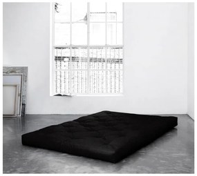 Materasso futon nero medio rigido 140x200 cm Coco - Karup Design