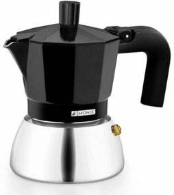 Caffettiera Italiana Monix INOX BLACK 3T Nero