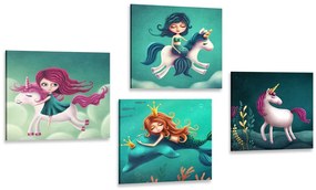 Set di quadri – Creature fiabesche