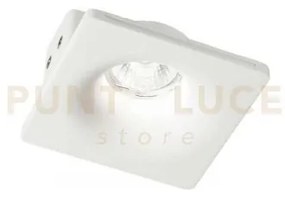 Zephyr faretto da incasso in gesso verniciabile ip20 1 luce attacco...