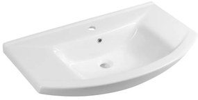 Aqualine - Lavabo da incasso ZERO 86x50 cm ceramica/bianco