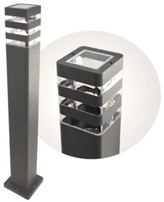 Lampada da esterno SANTA 1xE27/60W/230V IP54 79,5 cm antracite