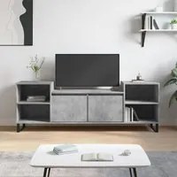 Mobile per TV Grigio Cemento 160x35x55 cm Legno Multistratocod mxl 102744