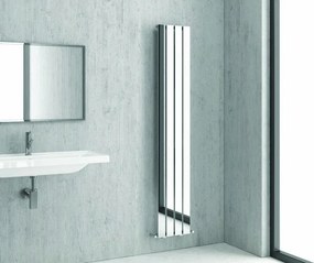 Termoarredo radiatore bagno 180x30cm con elementi piatti modello Kam-370 - KAMALU