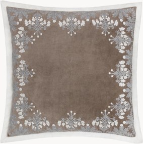 Cuscino in velluto con ricamo Bloom