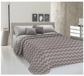 Copriletto Piquet Zig-zag beige