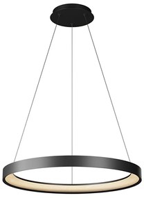 Top Light-Lampadario a sospensione con filo LED dimmerabile ORBIT LED/40W/230V 3000-6500K diametro 50 cm black+RC