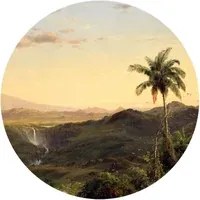 KEK Amsterdam Carta da parati panoramica Golden Age Landscapes 3 Circle - S - 1.425m