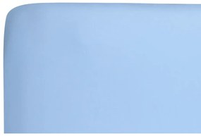 Lenzuolo blu in cotone elasticizzato 160x200 cm - Mijolnir