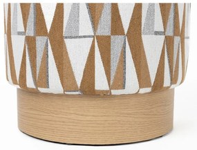 Poggiapiedi marrone Ziggy – White Label