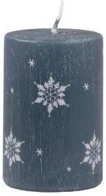 Candela Ice blu scuro, tempo di combustione 18 h Ice Natur - Unipar