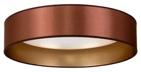 Duolla - Plafoniera LED ROLLER LED/24W/230V diametro 45 cm rame/oro