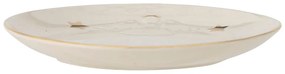 Piatto da dessert in gres bianco con motivo natalizio ø 16 cm Starry - Bloomingville