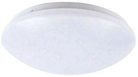 Lampada Plafone 26cm Rotonda Soffitto 12W APP719-1C Bianca