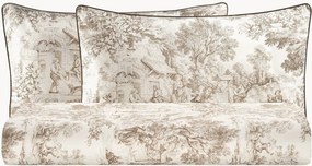 Set di biancheria da letto in percalle di cotone Toile