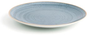 Piatto Piano Ariane Terra Ceramica Azzurro (24 cm) (6 Unità)