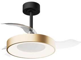 Ventilatore da soffitto NISEKO nero , D. 40 cm MANTRA
